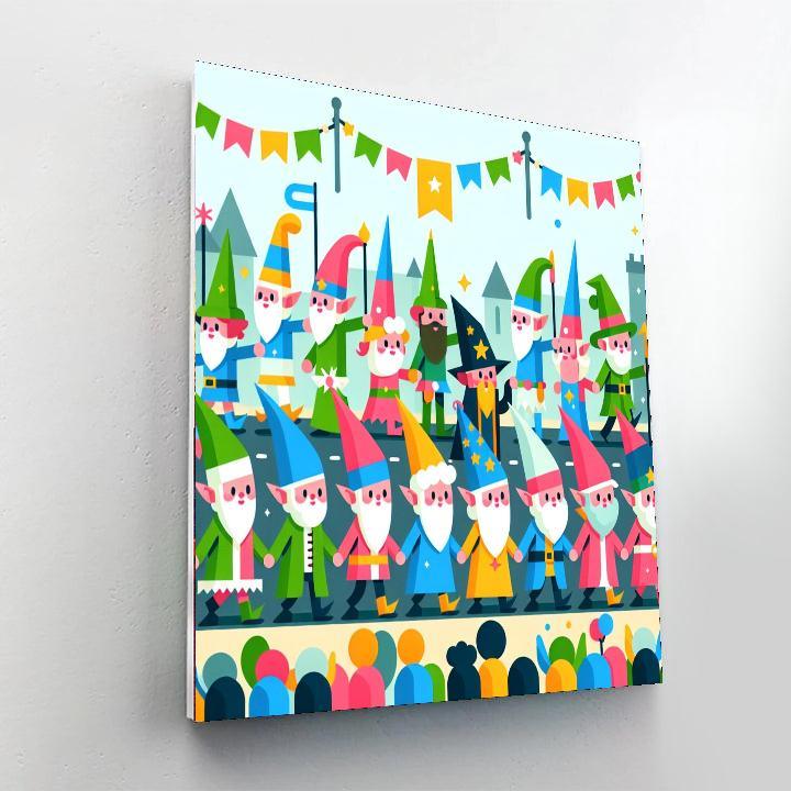 Enchanted Kingdom Parade Paint By Number