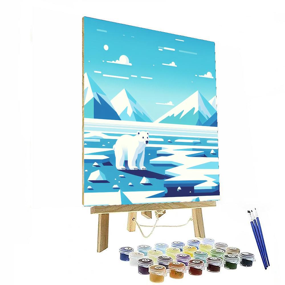 Arctic Explorer Mission Paint By Numbers Art