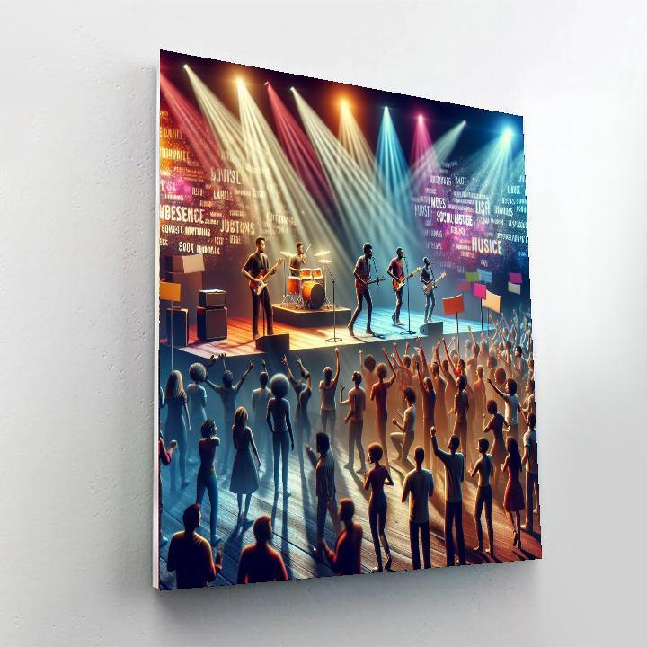 Global Citizen Festival Paint By Numbers Art