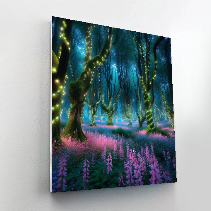 Magical Woodland Trail DIY Paint By Numbers