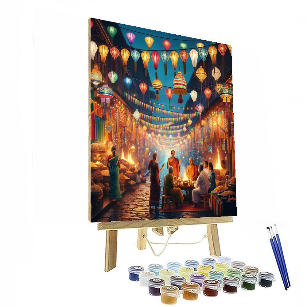 Vesak Festival - Sri Lanka Paint By Numbers Kits