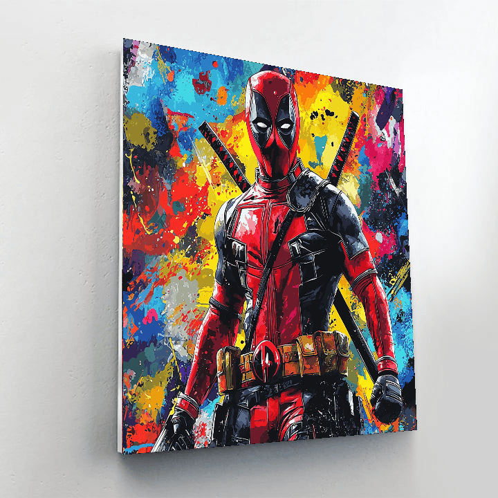 Ryan Reynolds: The Witty Heartthrob Of Deadpool Paint By Numbers