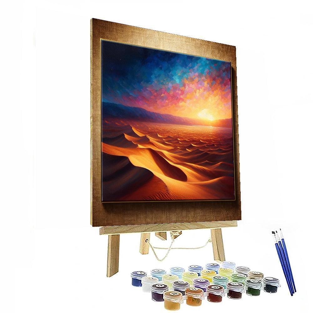 Desert Dusk Mystery Paint By Numbers Kits
