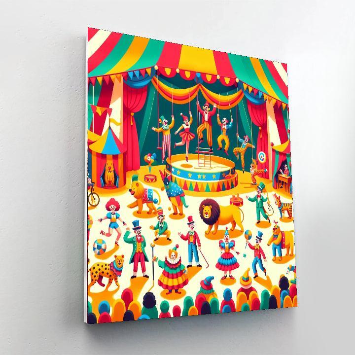 Circus Carnival Paint By Numbers