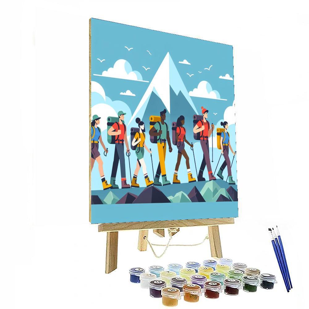 Mountain Quest DIY Paint By Numbers