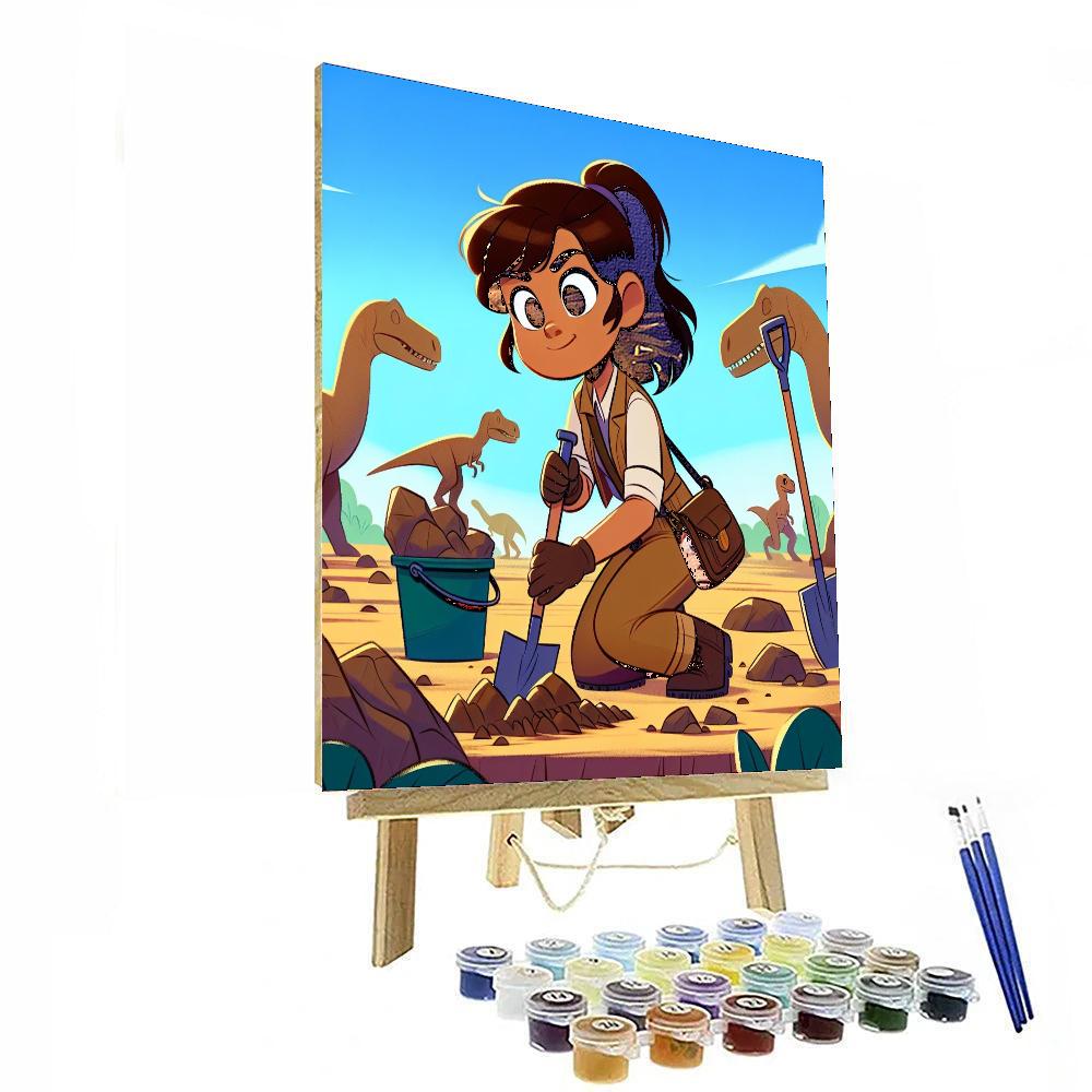 Fossil Finders Paint By Number