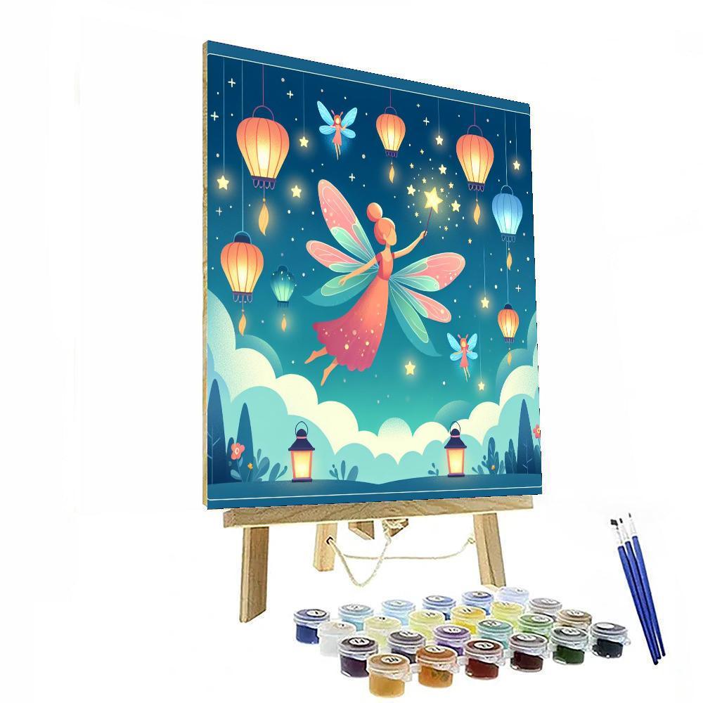 Floating Fairy Fiesta Paint By Numbers