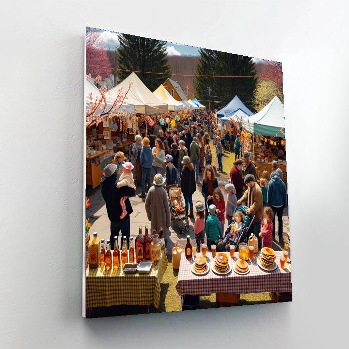 Upstate New York Maple Festival Paint By Numbers