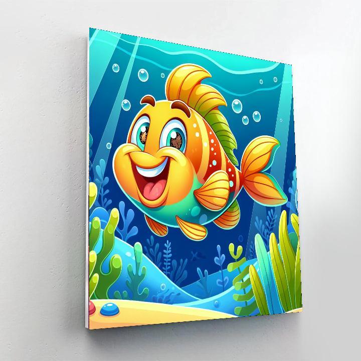 Merry Fish Paint By Numbers Kits