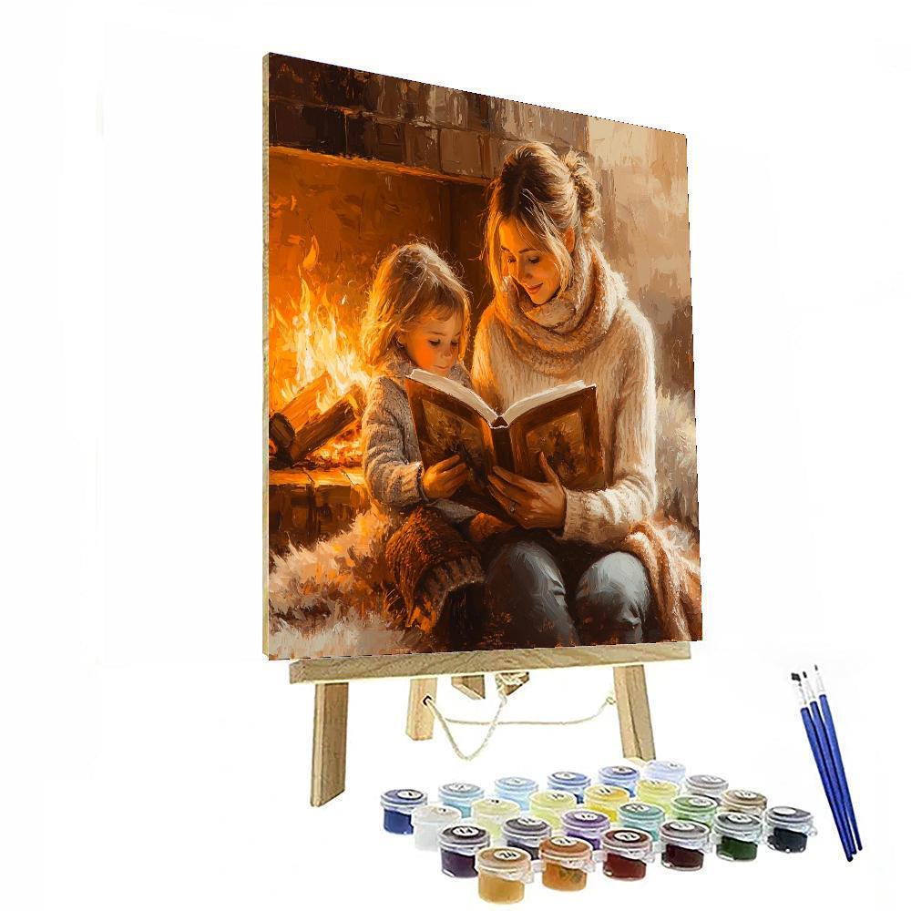 Fireside Storytime DIY Paint By Numbers