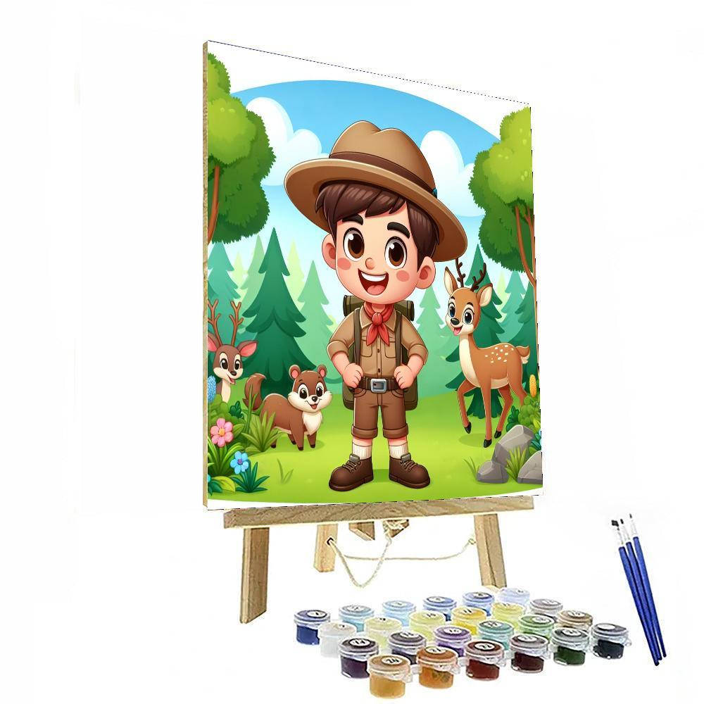 Forest Explorer's Haven Paint By Numbers Kits
