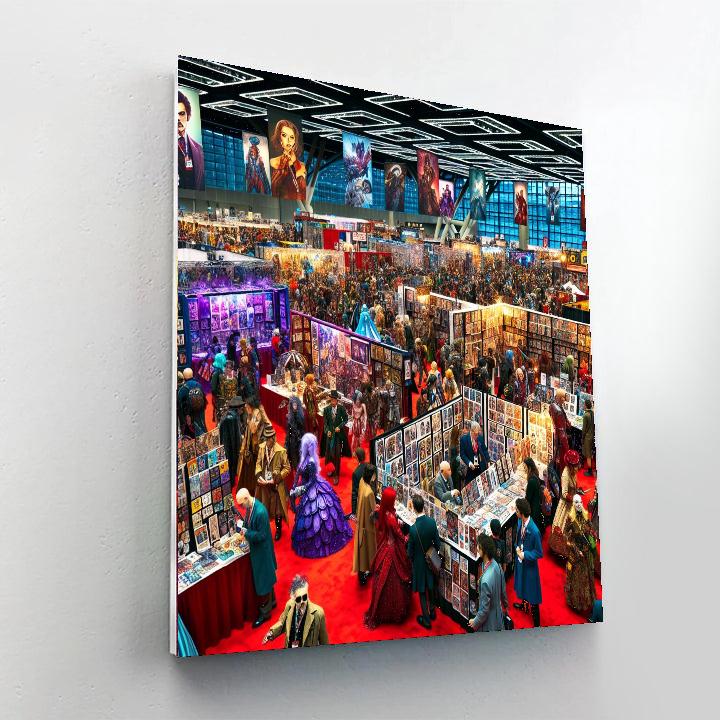 New York Comic Con DIY Paint By Numbers