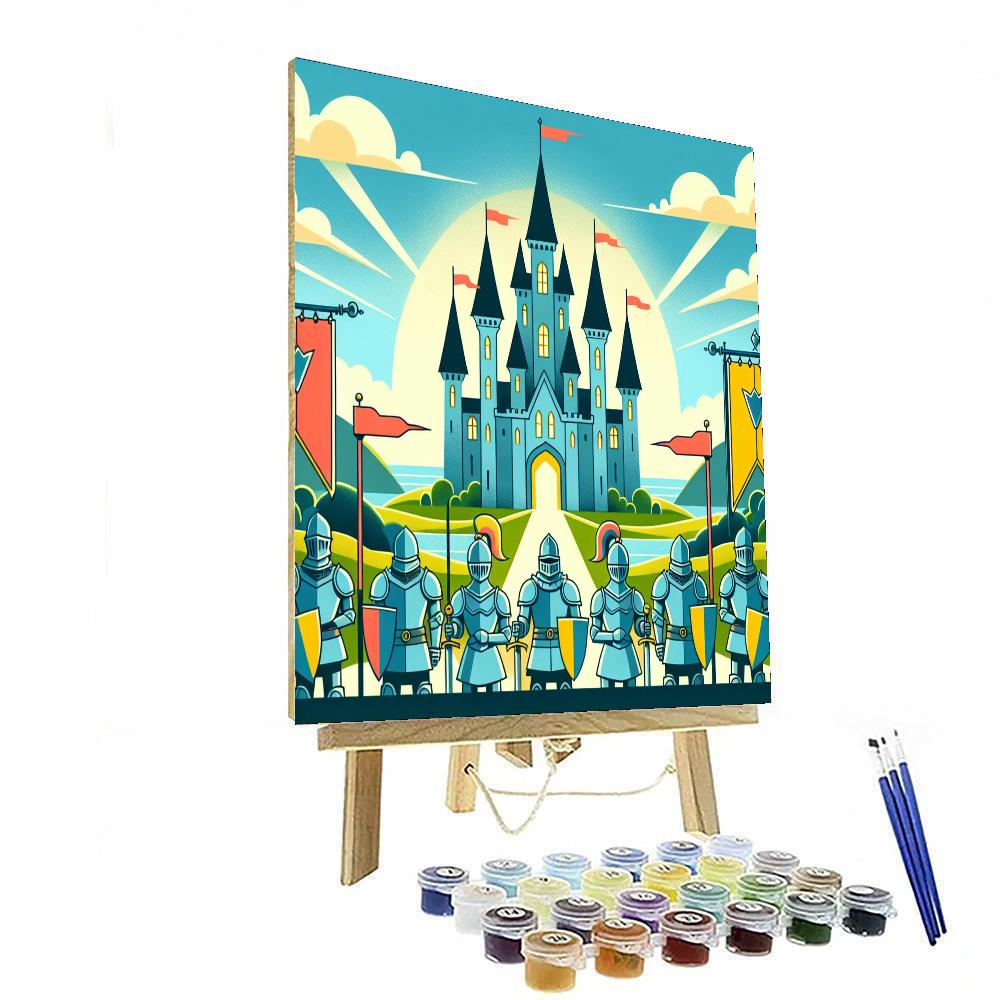 Kingdom Of Knights Numbered Painting Kits