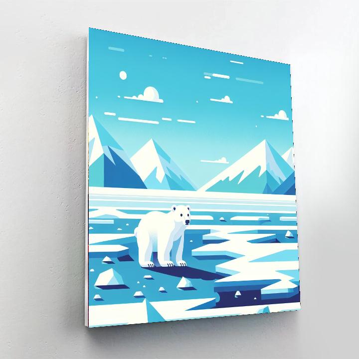 Arctic Explorer Mission Paint By Numbers Art