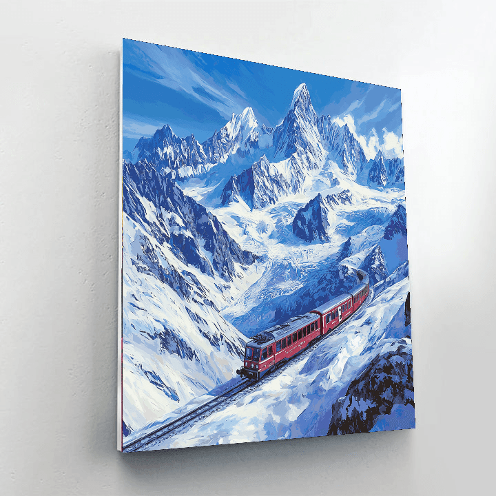 Swiss Jungfraujoch Paint By Numbers Kits