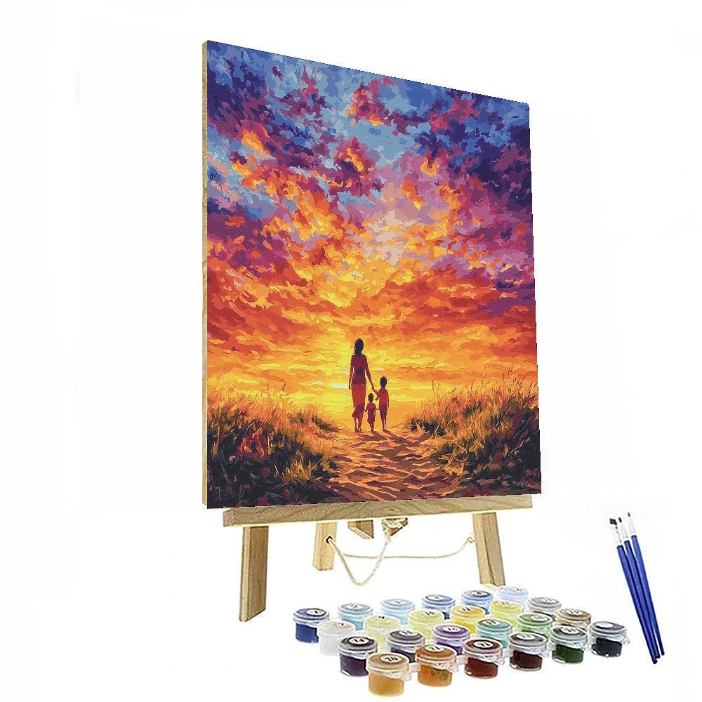 Sunset Stroll Paint By Numbers Kits