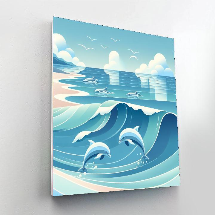 Dreamy Ocean Vibes Paint By Numbers