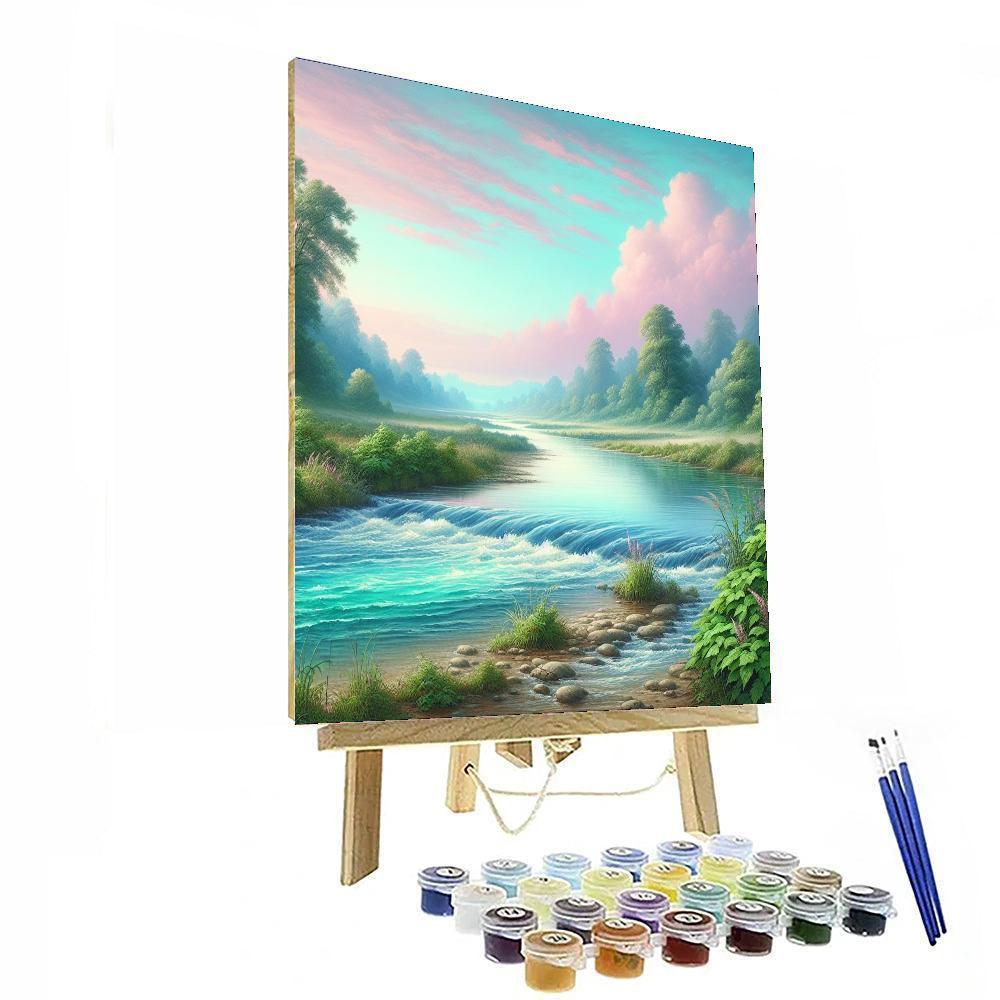 Riverside Solitude Paint By Numbers Kits