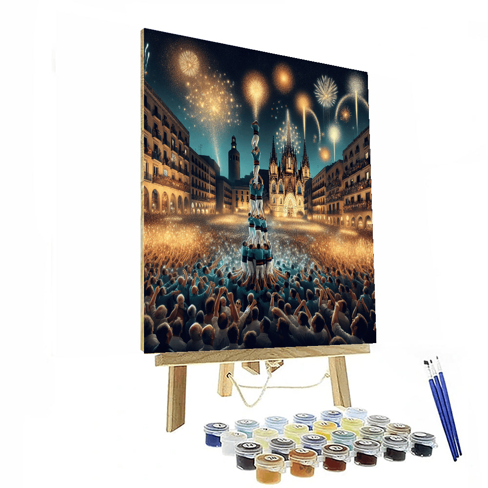 La Mercè - Barcelona Paint By Numbers Kits