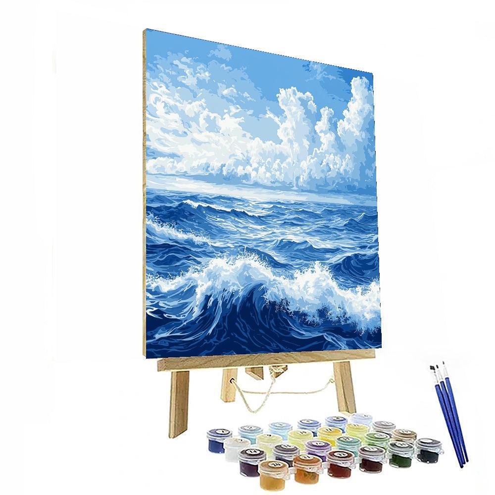 Leonardo Da Vinci Inspired Dreams Of The Sea  Paint By Numbers Art