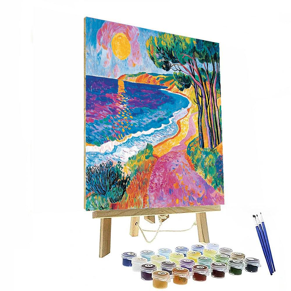 Henri Matisse Inspired Aegean Splendor  Paint By Numbers Kits