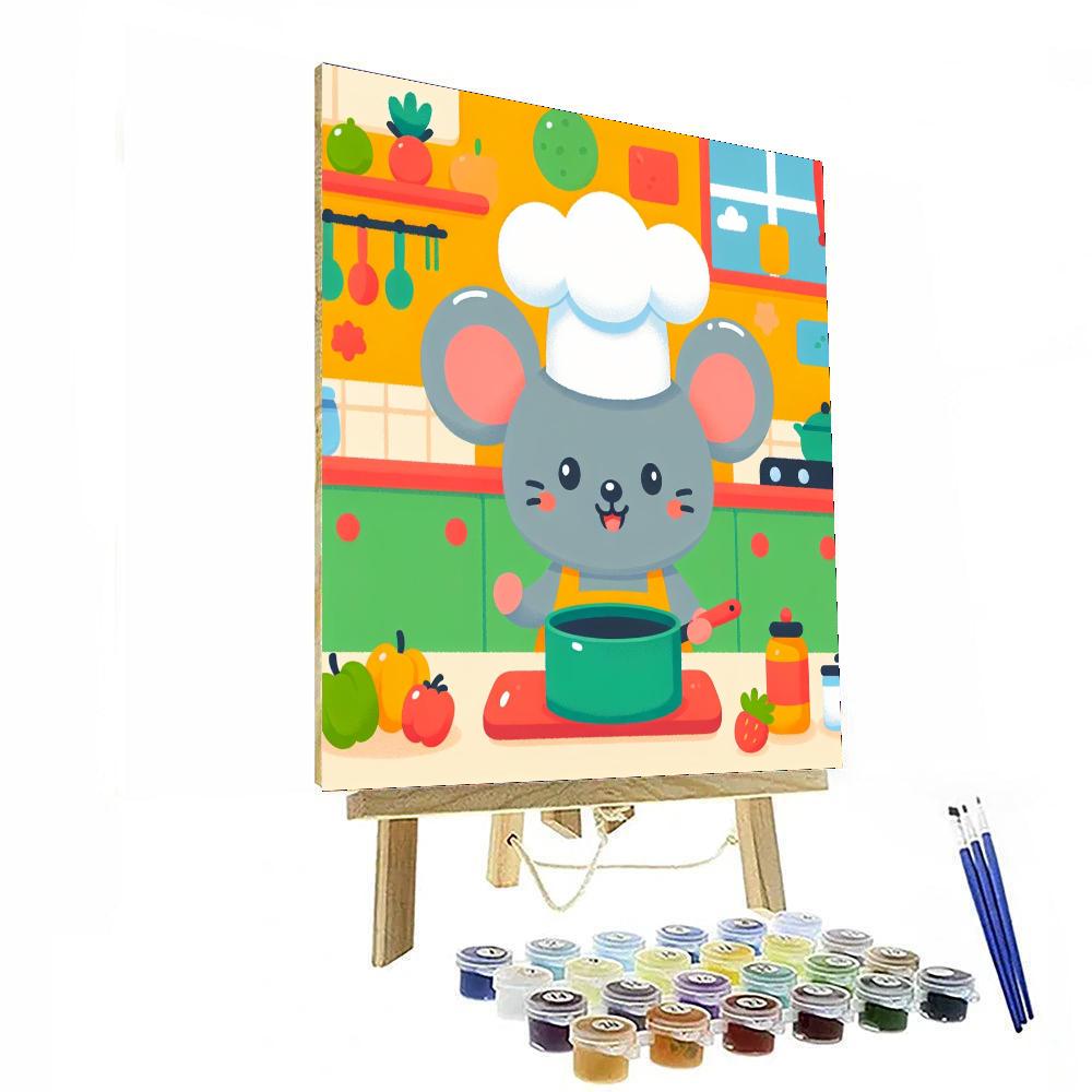 Cheery Little Mouse Numbered Painting Kits