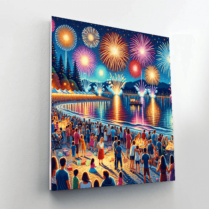 The Celebration Of Light Paint By Color