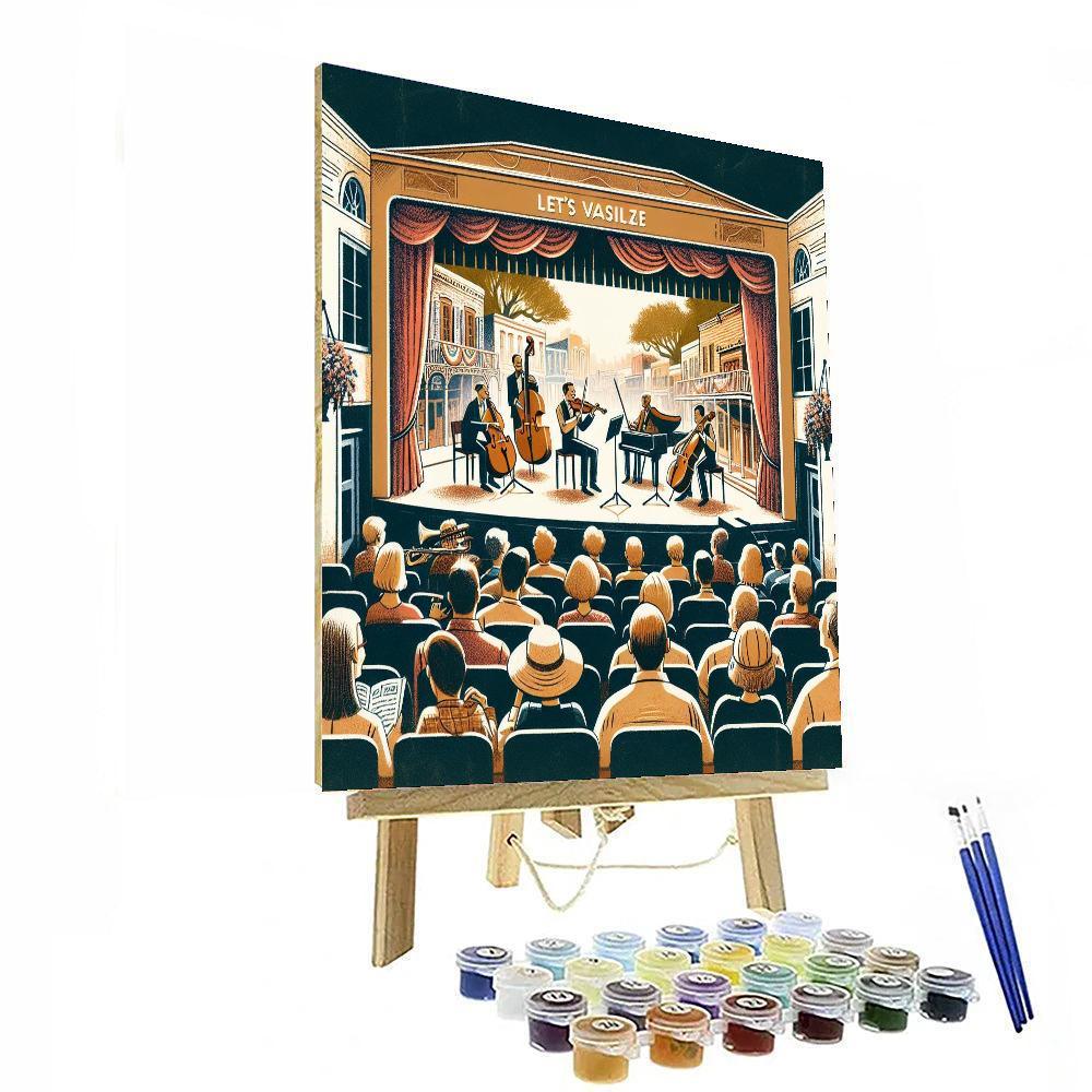 Savannah Music Festival - Georgia DIY Paint By Numbers