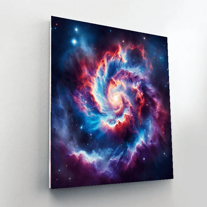 Cosmic Nebula Wonders Number Painting