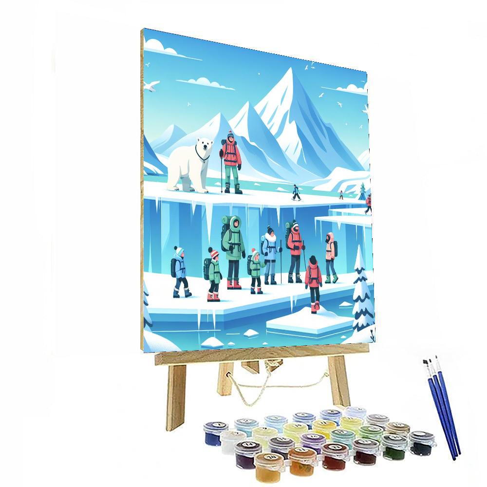 Arctic Adventure Expedition Numbered Painting Kits