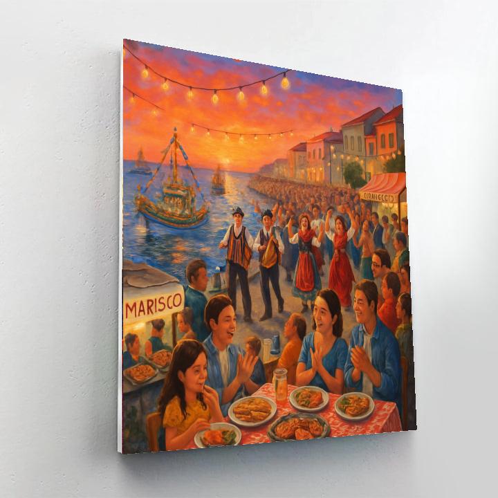 Celebration Of The Sea - Portugal DIY Paint By Numbers