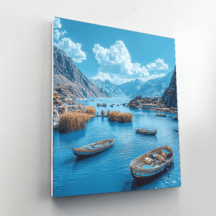 Lake Titicaca - Peru/bolivia DIY Paint By Numbers