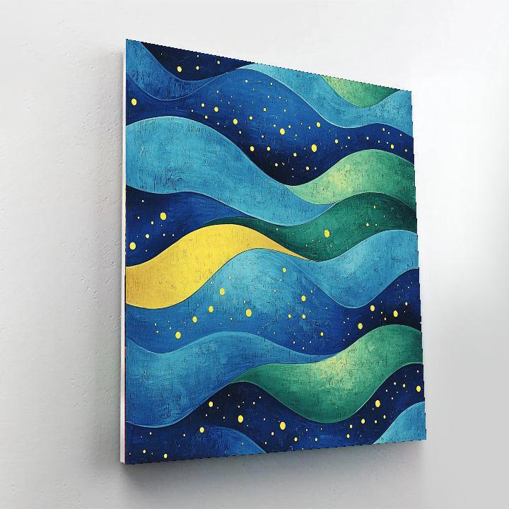 Joan Miro Inspired Mystical Ocean  Paint By Number