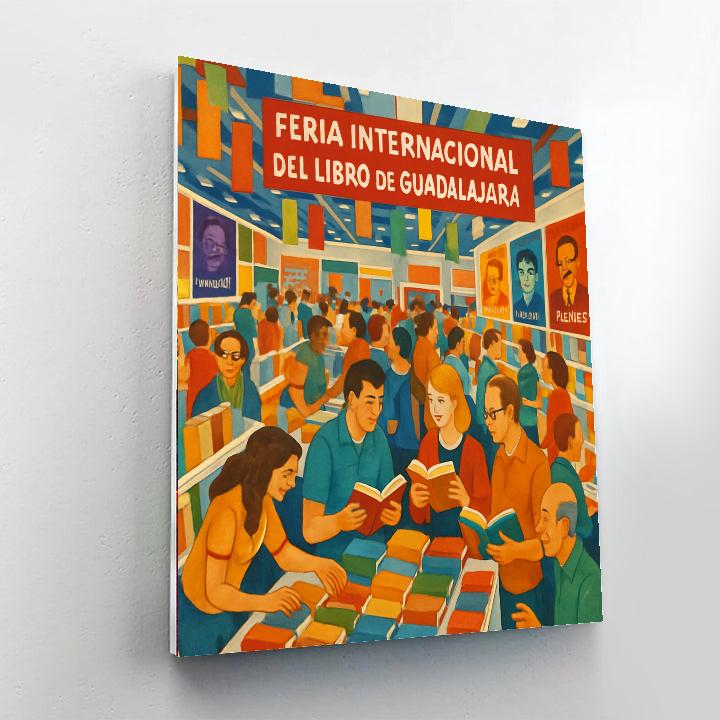 Feria Internacional Del Libro De Guadalajara Number Painting