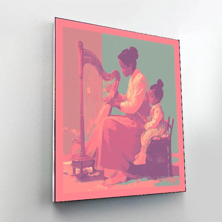 Serenade Of Hearts Paint By Numbers Kits