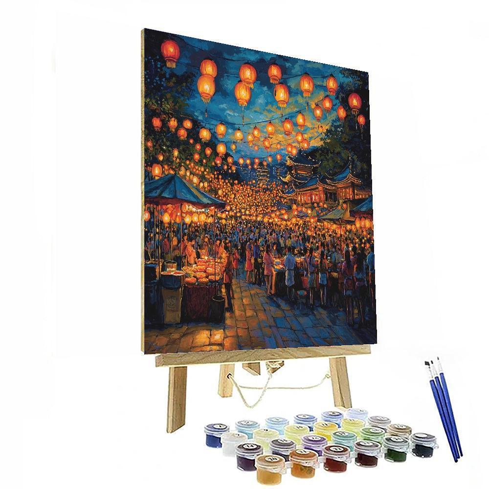 Lantern Festival - Taipei Paint By Numbers