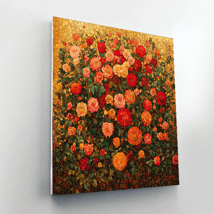 Gustav Klimt Inspired Budding Dreams  Paint By Numbers Kits