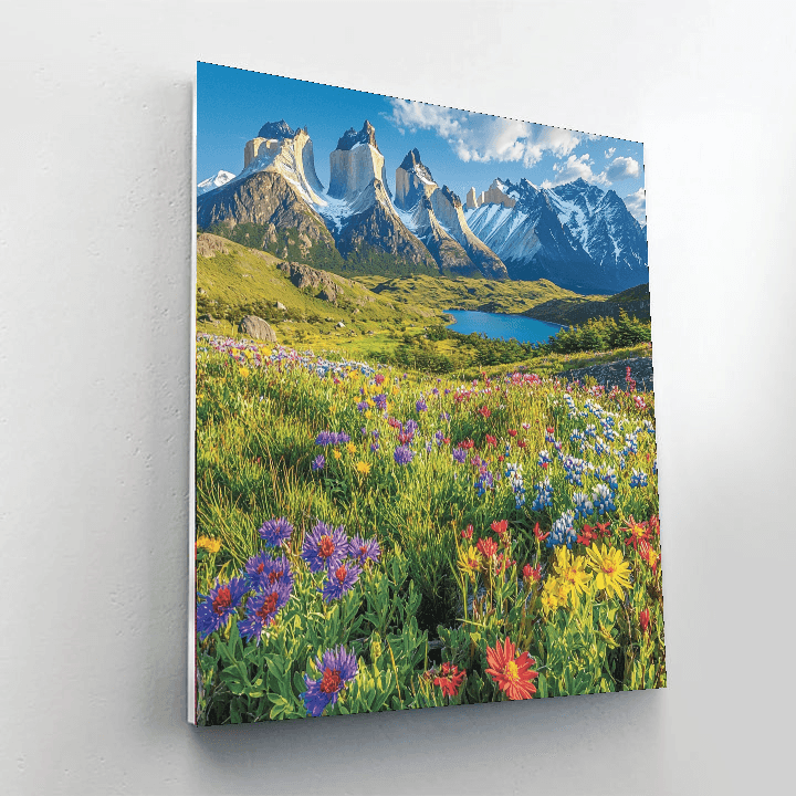 Torres Del Paine National Park Paint By Numbers