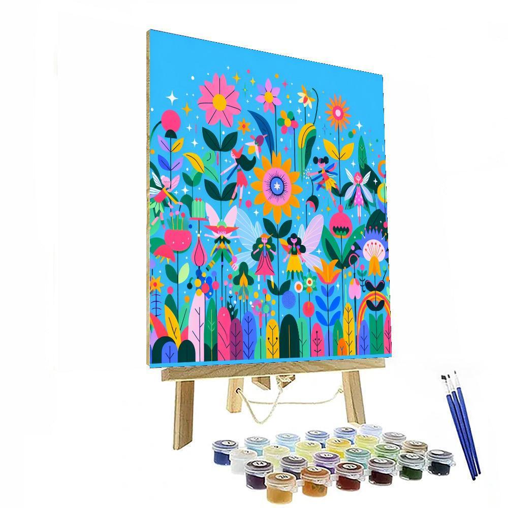 Magic Garden Adventure Paint By Number