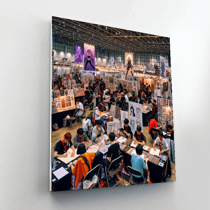 Enniskillen Comic Fest - Northern Ireland Paint By Number