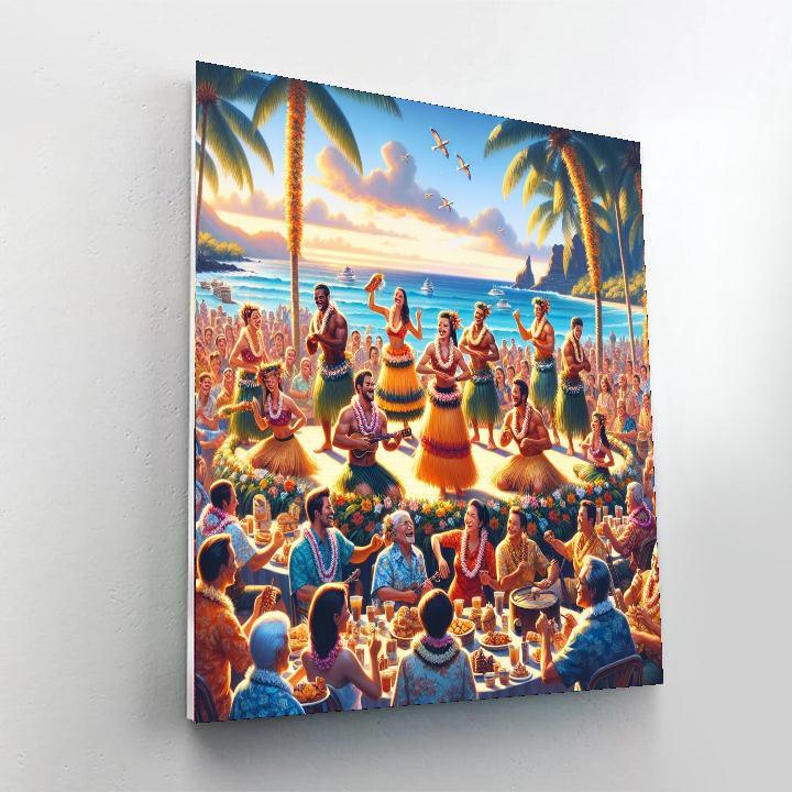 Aloha Festival - United States Numbered Painting Kits
