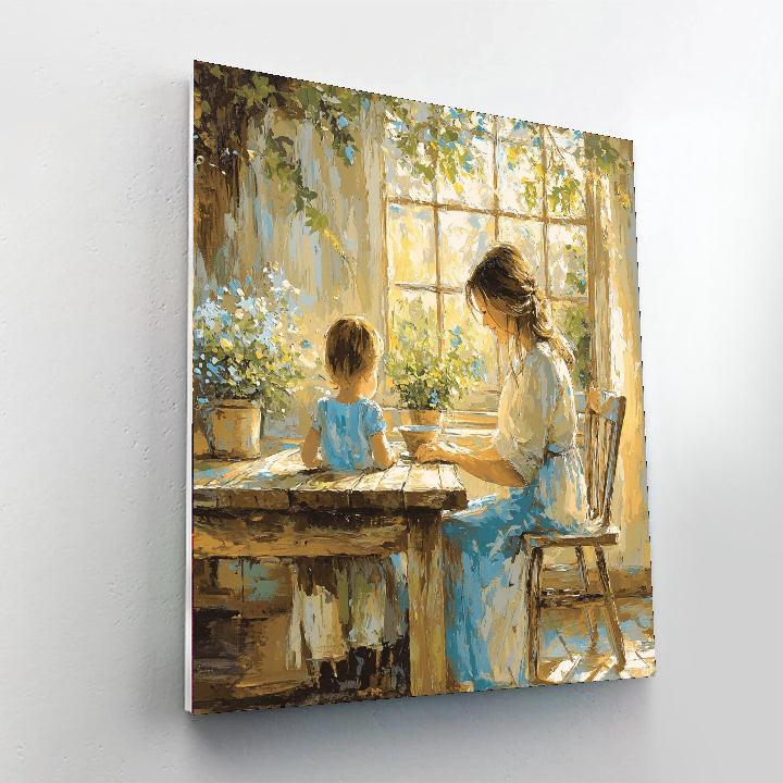Cherished Morning Moments Paint By Number