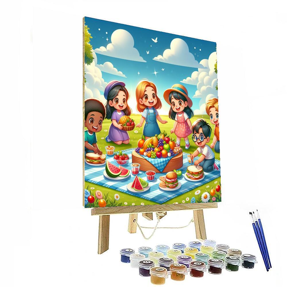 Culinary Creations Number Painting