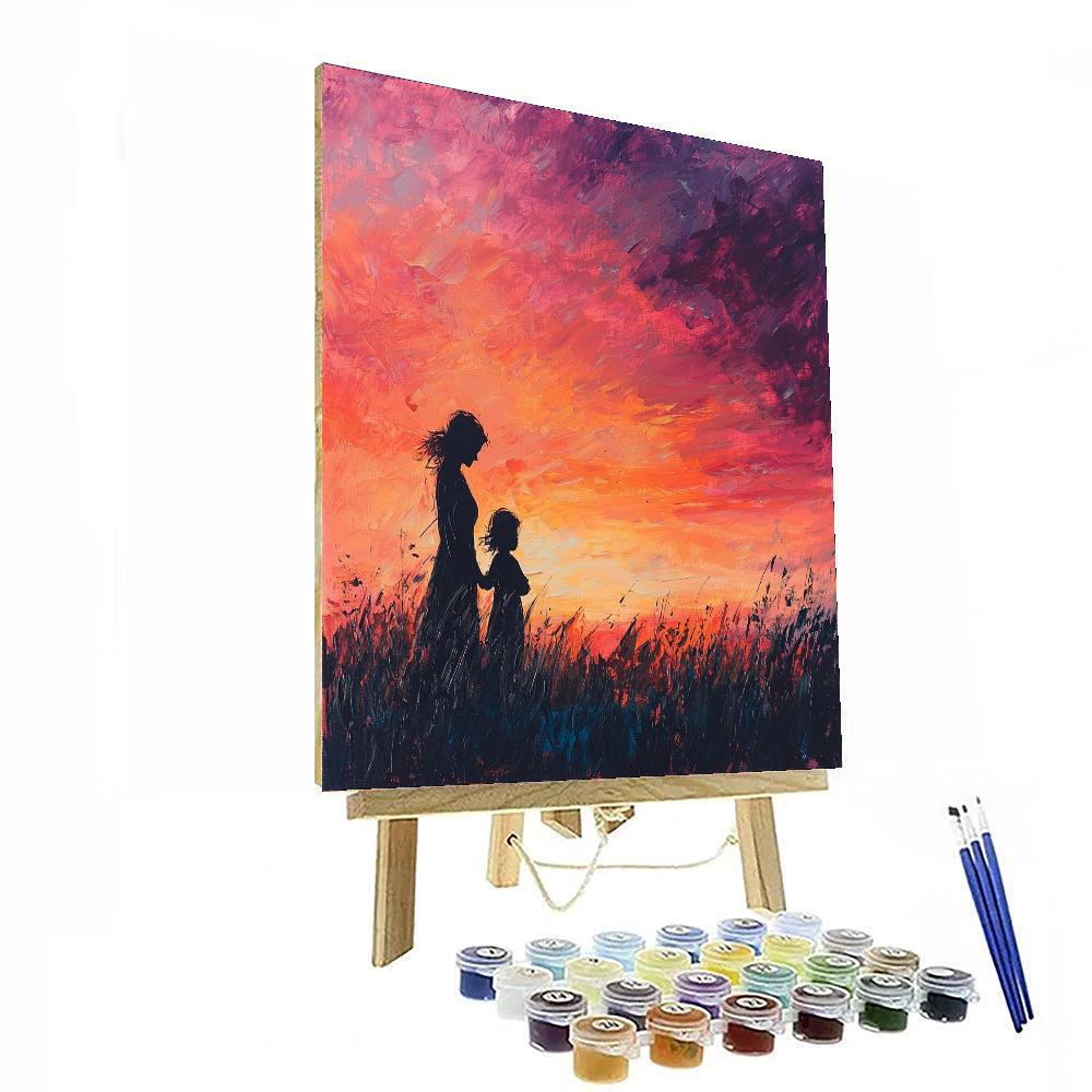 Sunrise Solitude Painting Number Kit