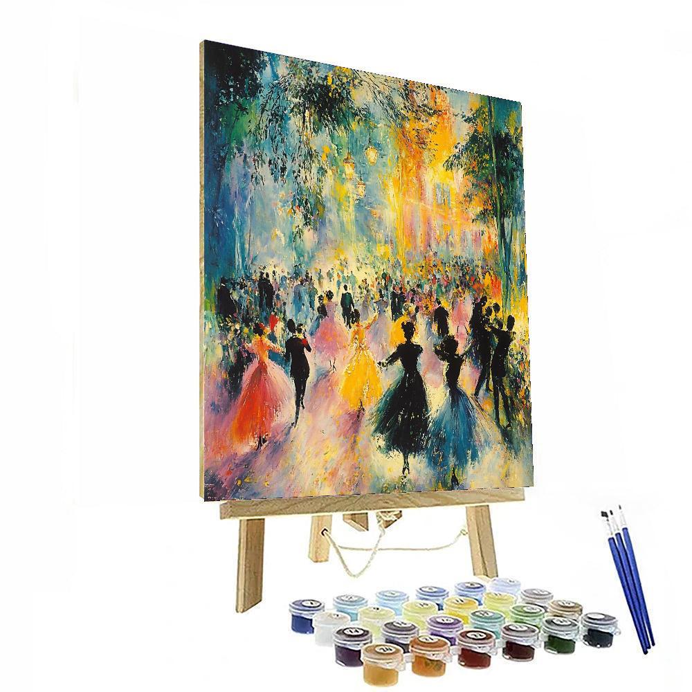 Edgar Degas Inspired Dreaming In Color  DIY Paint By Numbers