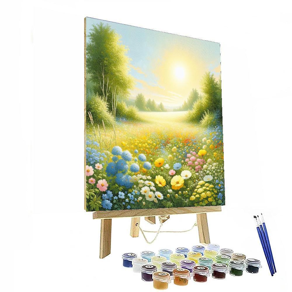 Summer Meadow Joy Painting By Numbers Kit
