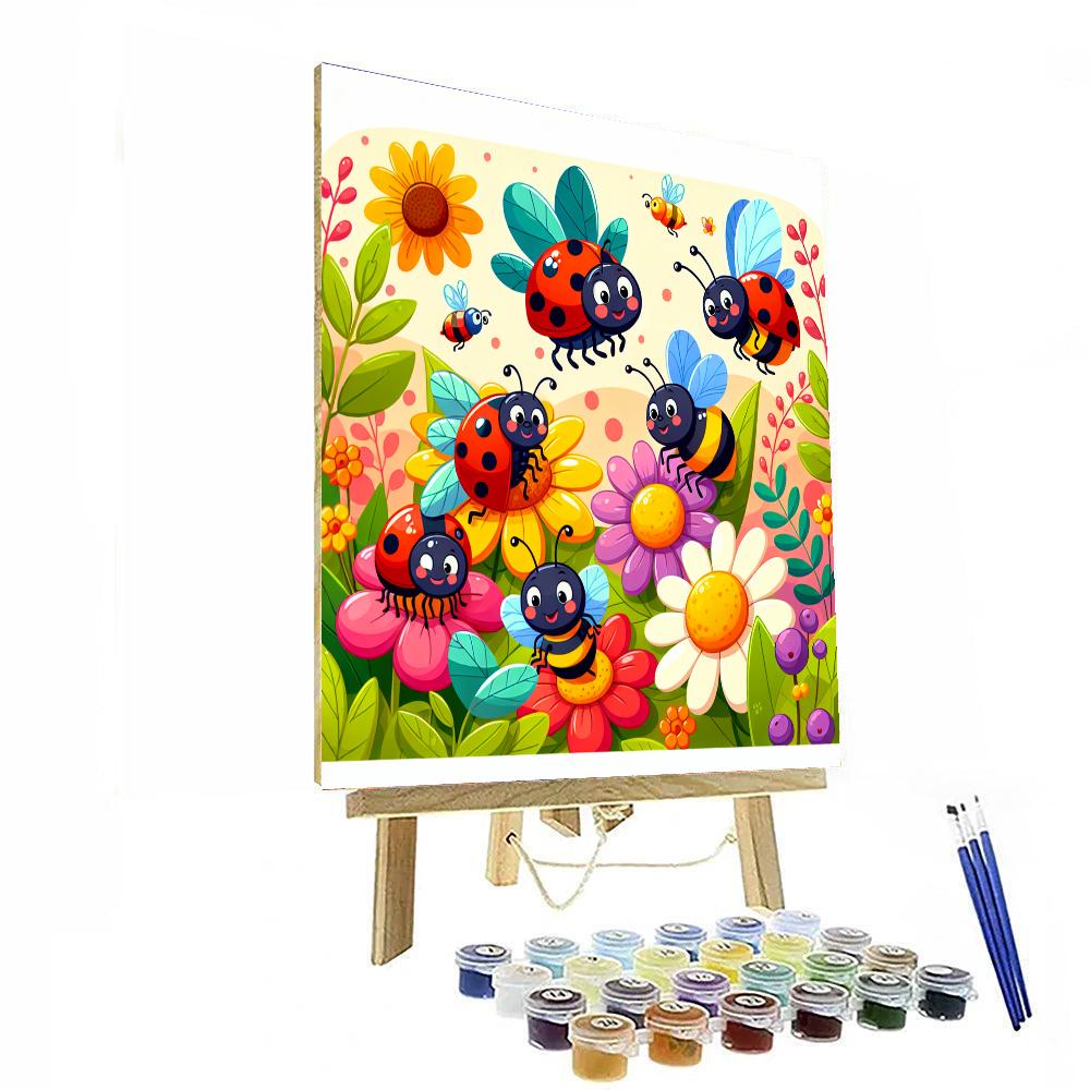 Friendly Bug Adventures Paint By Numbers Kits