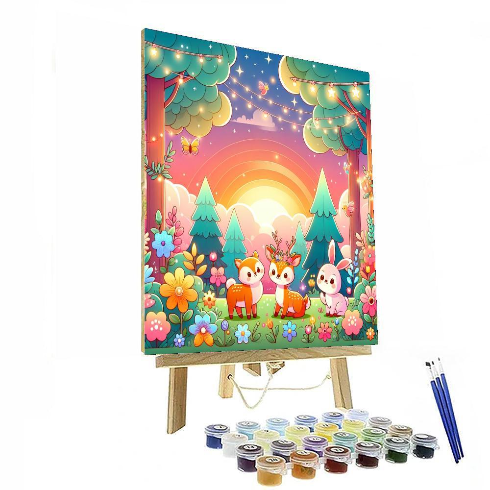 Enchanted Forest Expedition Paint By Numbers