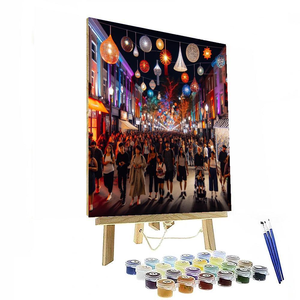 Nuit Blanche - Canada Paint By Color