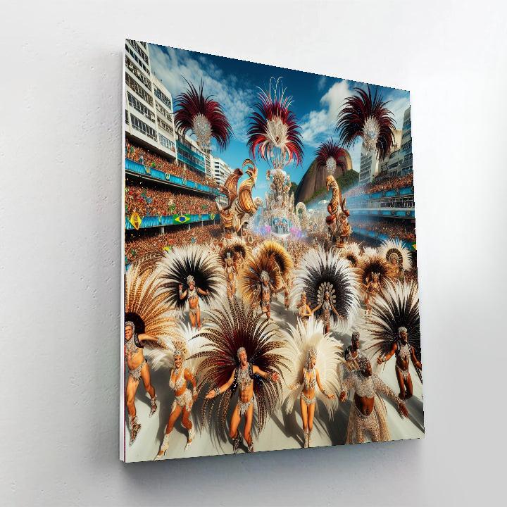 Río Carnival - Brazil Paint By Color